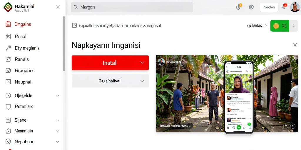 Tampilan antarmuka yang intuitif dan menarik.