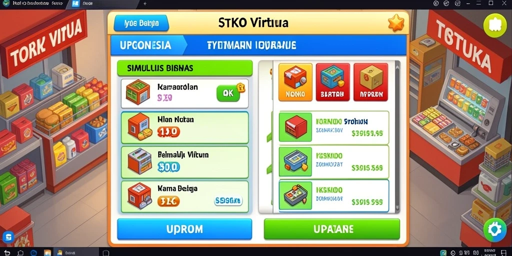 Tampilan utama yang menarik dan user-friendly.