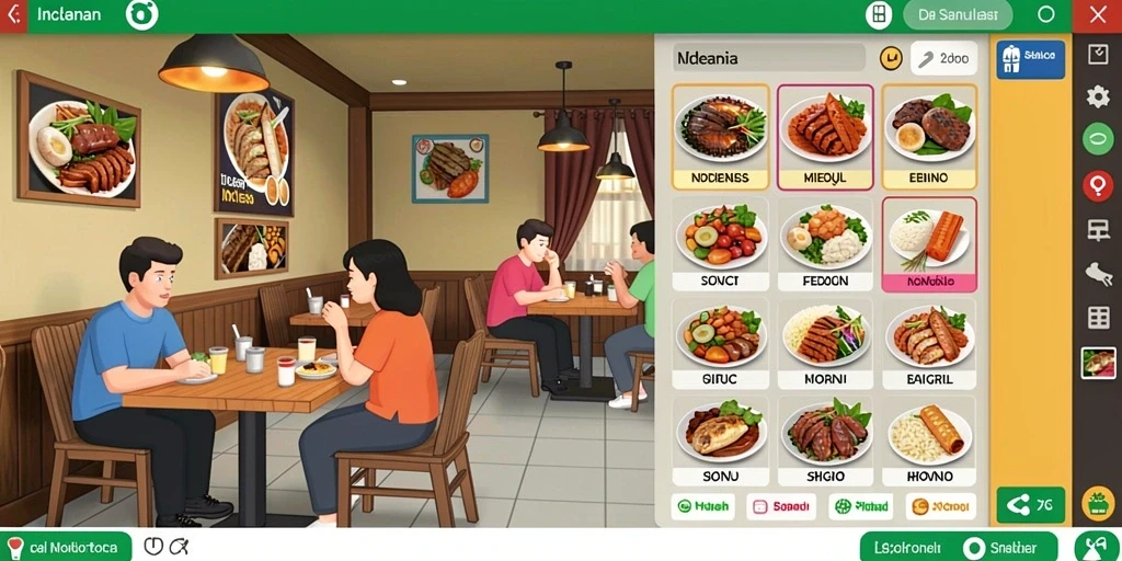 Tampilan awal yang menarik dan user-friendly.