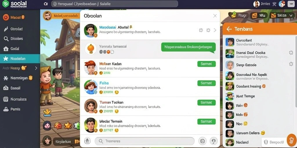 Tampilan antarmuka yang menarik dan mudah dinavigasi.