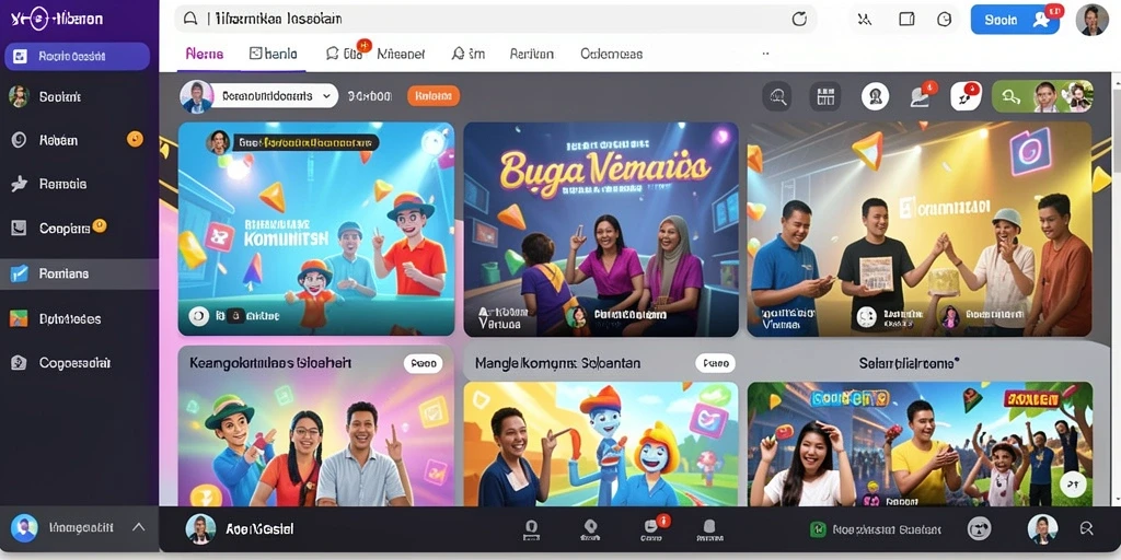 Tampilan grafis yang mengesankan dalam HUGO77.