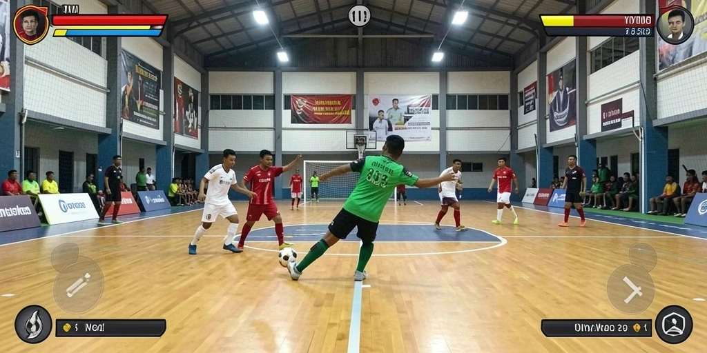 Tampilan antarmuka aplikasi yang user-friendly.