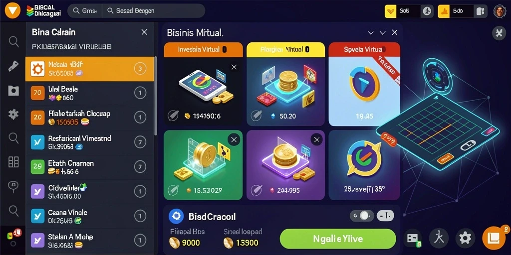Tangkapan layar menunjukkan grafik yang menawan.