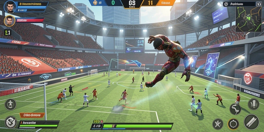 Tampilan awal yang menarik dan dinamis.
