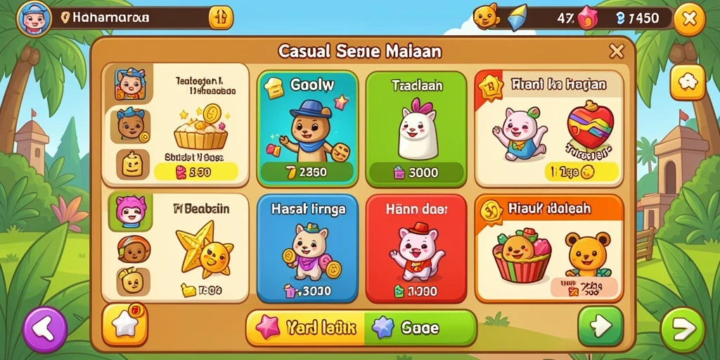 Tampilan antarmuka yang user-friendly dan menarik.