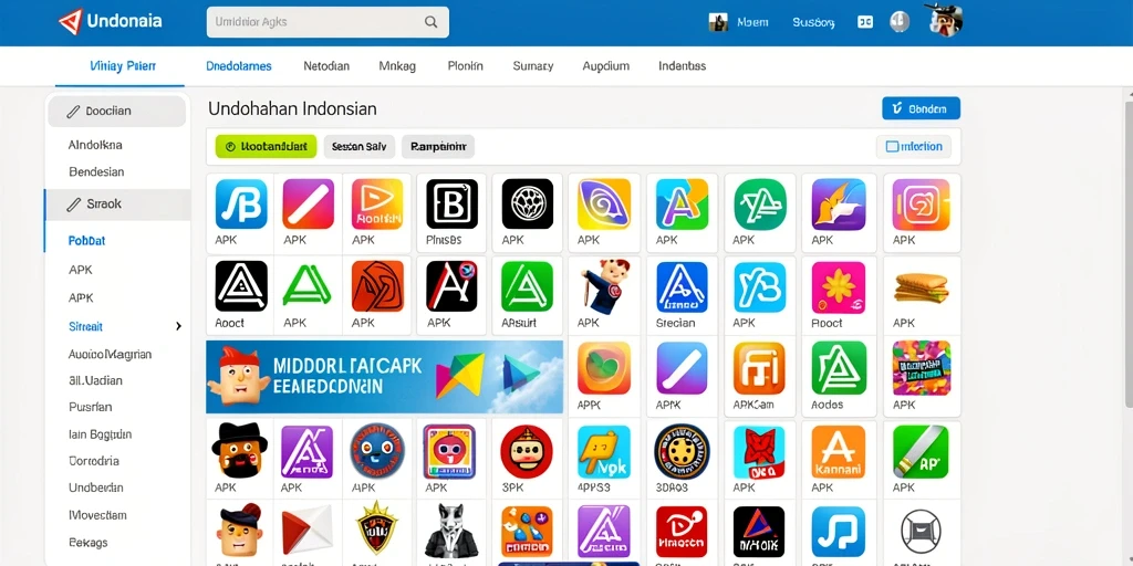 Tampilan awal RUSA33 yang menarik dan penuh warna.