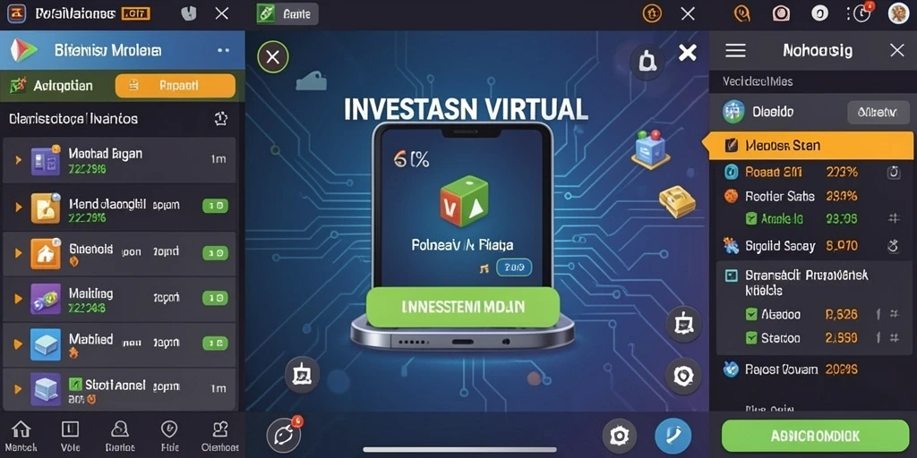 Tampilan antarmuka utama yang user-friendly.